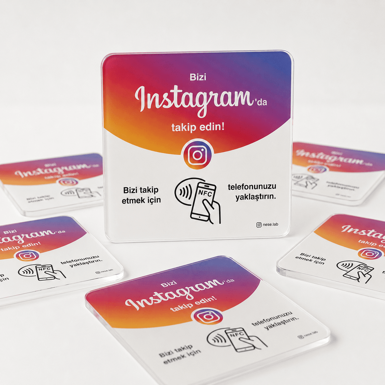 Instagram Kartı kullanım görseli
