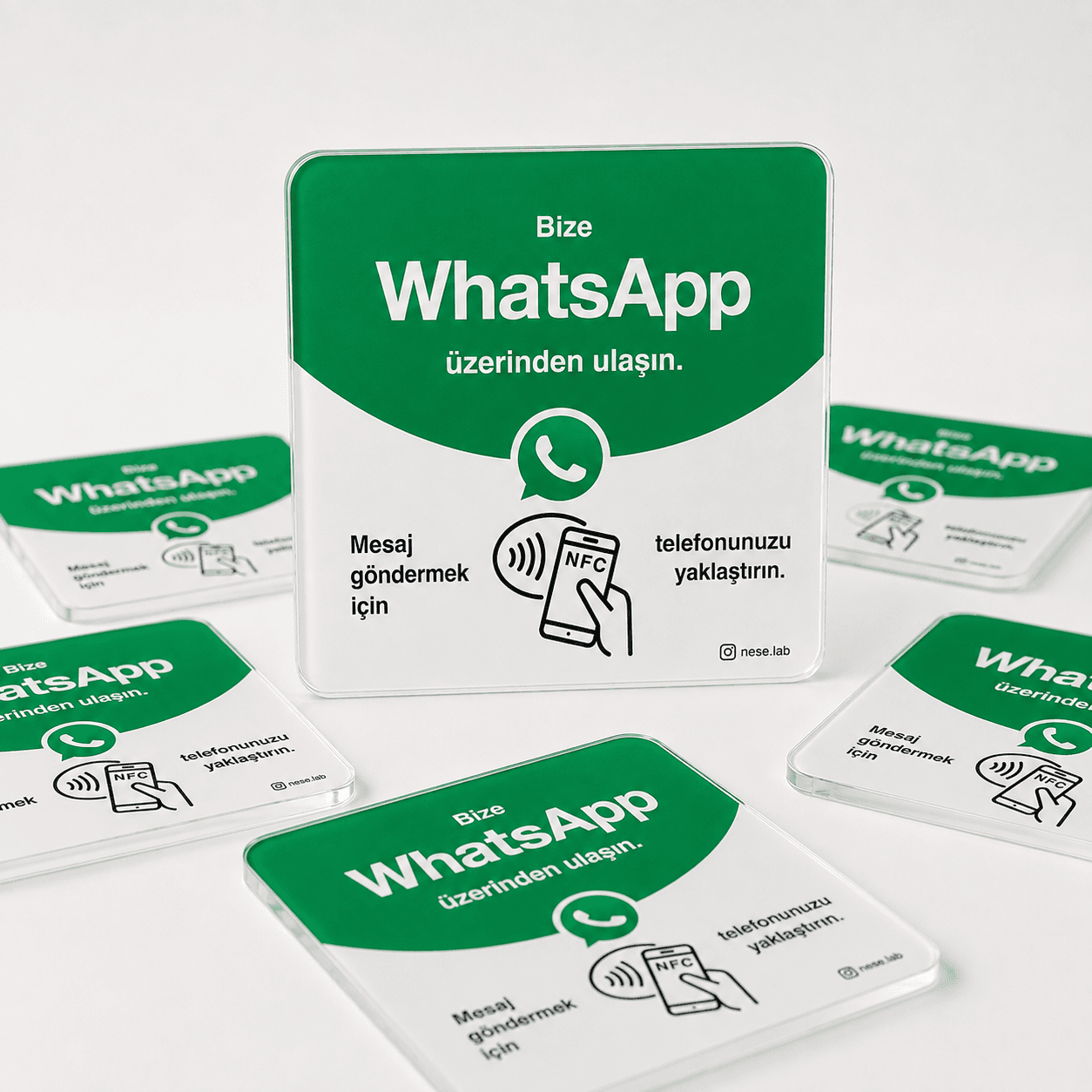 WhatsApp Kartı kullanım görseli
